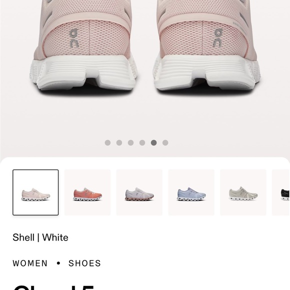 Cloud size 6 tennis shoes. Women’s - Picture 6 of 12